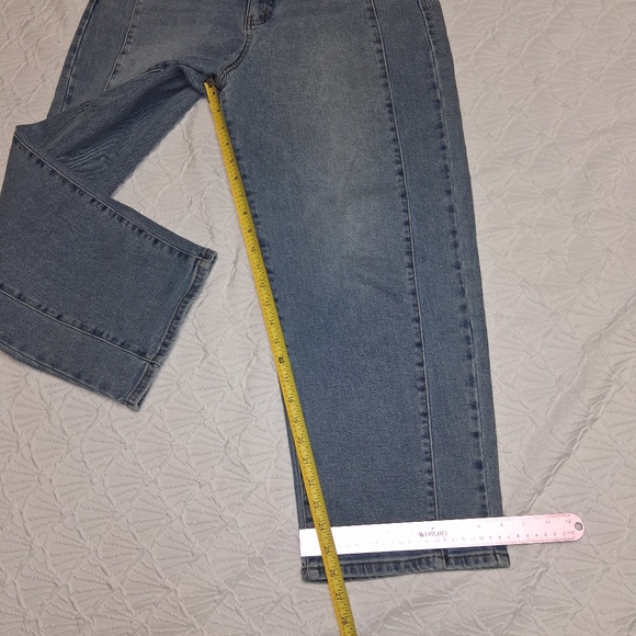 Jessica Simpson Light Blue Ankle Jeans Size 8 - Picture 9 of 16